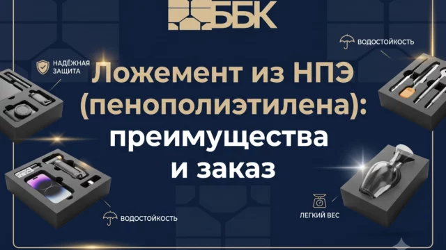 Ложемент из НПЭ: плюсы, заказ, цена