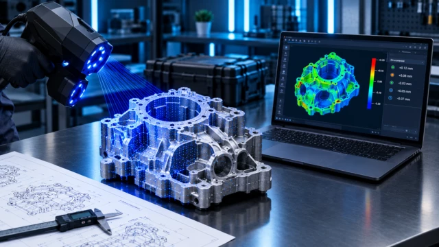 Обмерный контроль геометрии: 3D-сканирование для контроля качества