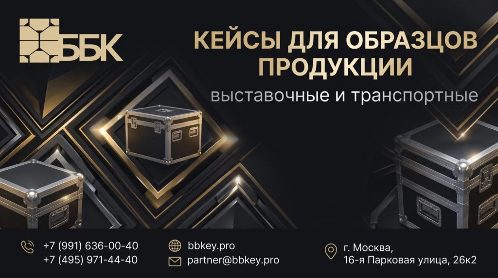 Кейсы для образцов продукции