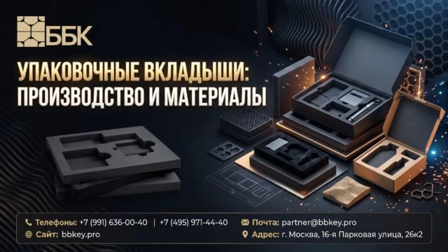Упаковочные вкладыши: производство и материалы
