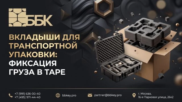 Вкладыши для транспортной упаковки: фиксация груза в таре
